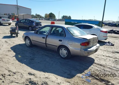 2000 Toyota Corolla Ce из США, поврежденный, VIN 1NXBR12EXYZ374760